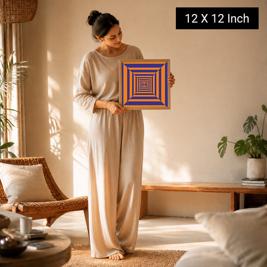 handcrafted spiritual wall art for meditation room and calming environment