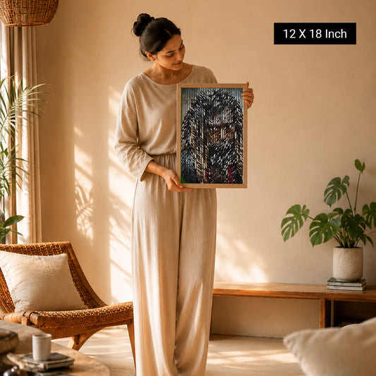 calming symmetry wall art for therapy rooms