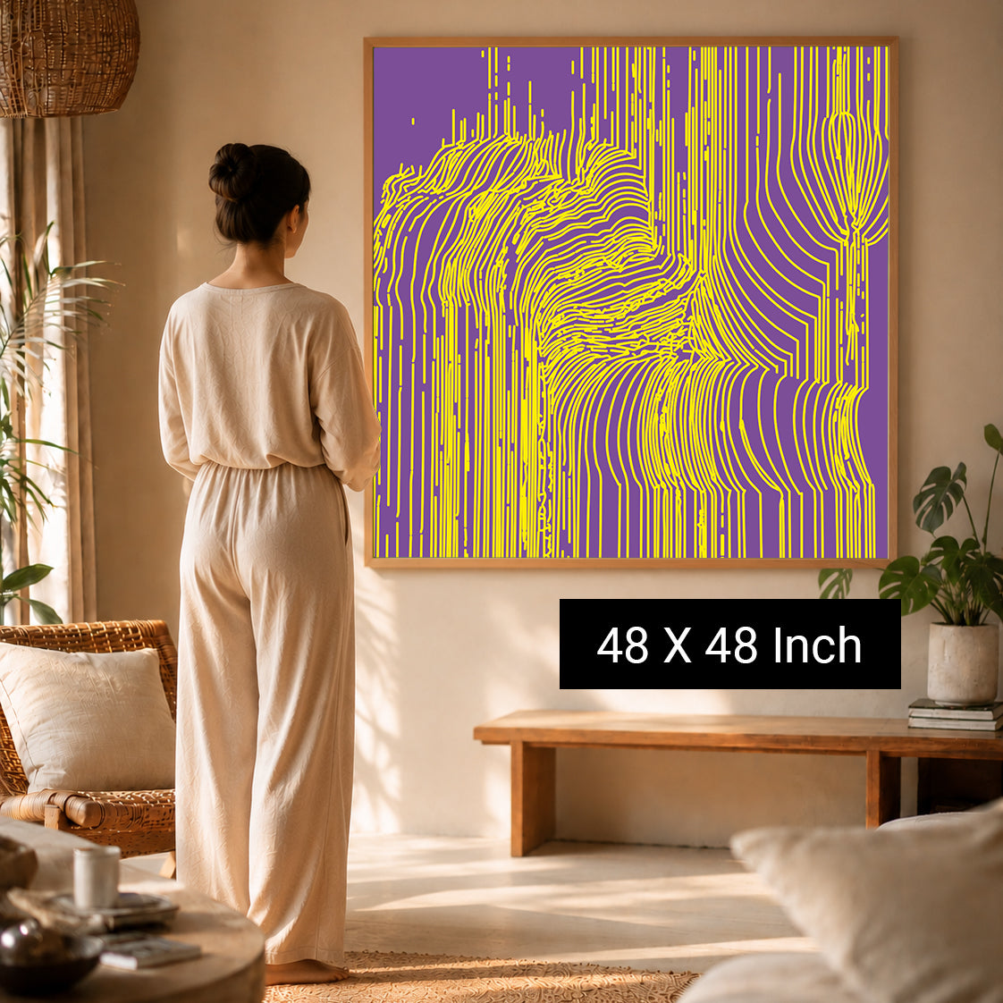 wellness inspired meditation wall decor for peaceful living rooms