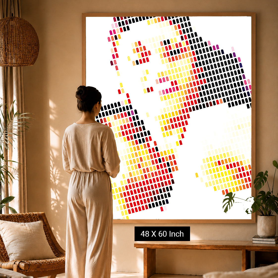 Healing wall art for therapy office interiors