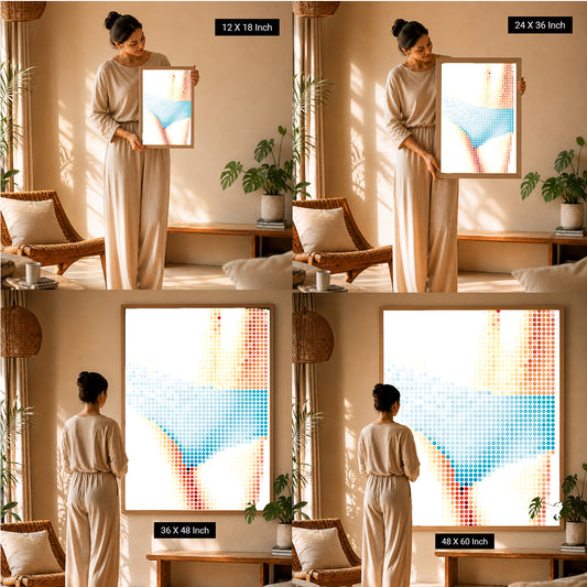 Contemporary therapeutic wall decor