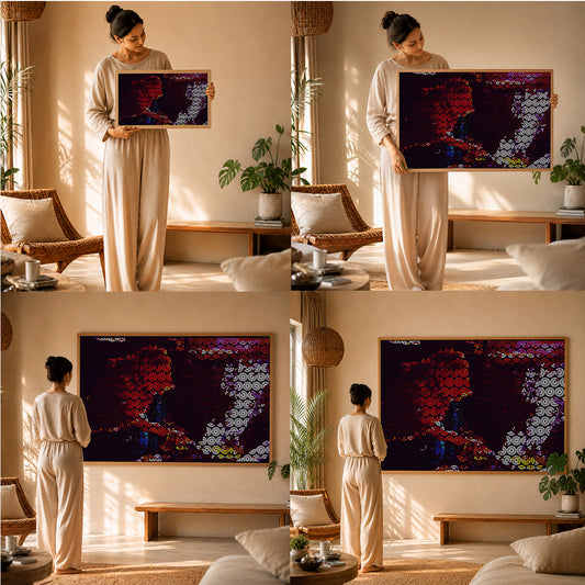healing inspired wall art for peaceful homes and mindful lifestyle lovers