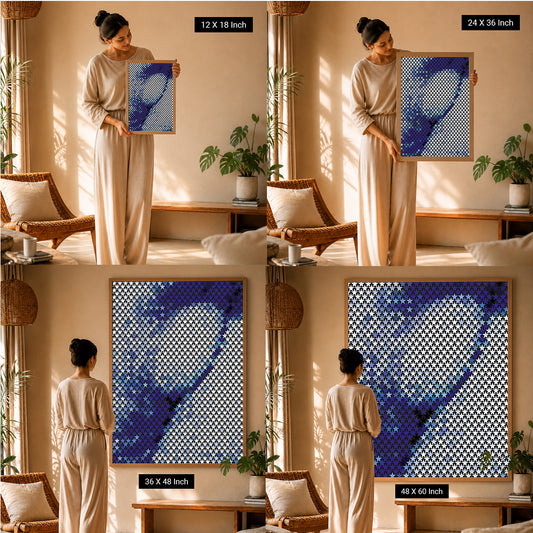 Positive atmosphere wall art for therapy rooms