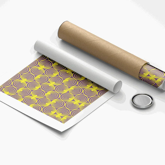 Abstract sage green ribbon print representing smooth visual flow