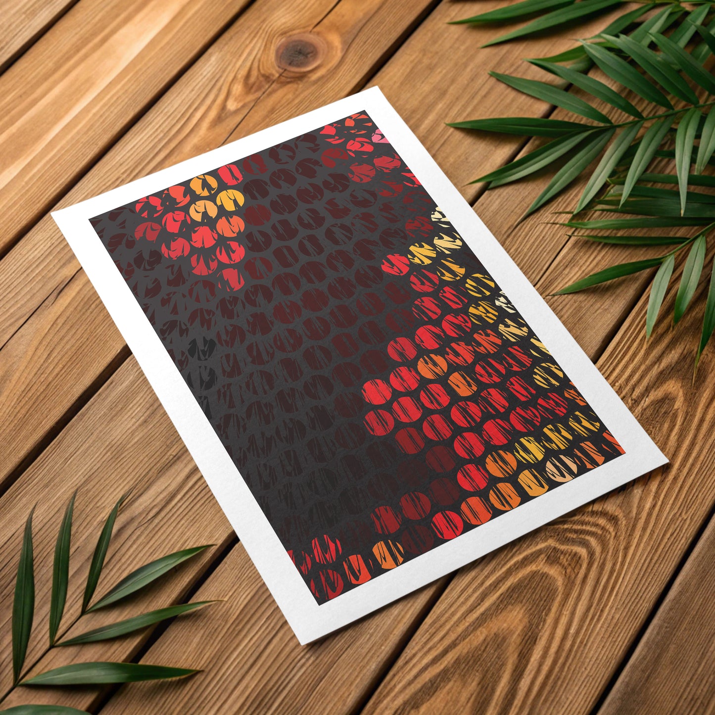 Sacred geometry art print curated by professional art therapists