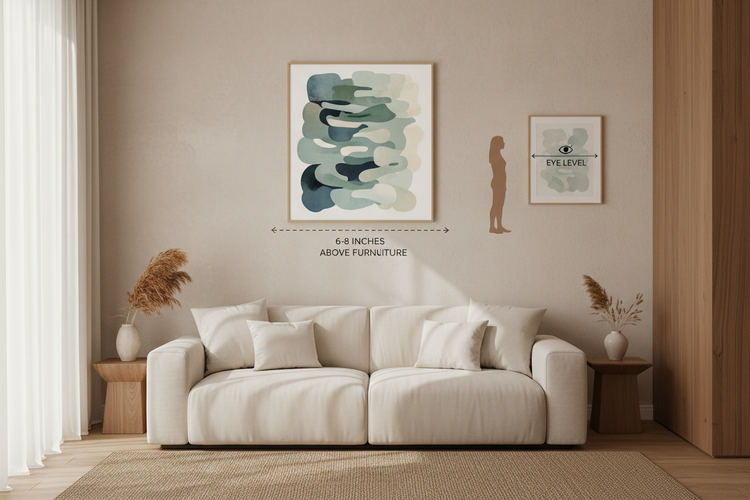 The Ultimate Guide to Hanging Art Above Furniture: Transform Your Space and Enhance Your Decor - Ilu Art Therapy