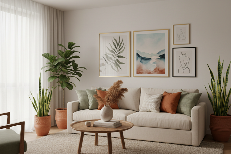 Small Space, Big Impact: Best Art Prints for Apartments & Compact Rooms - Ilu Art Therapy