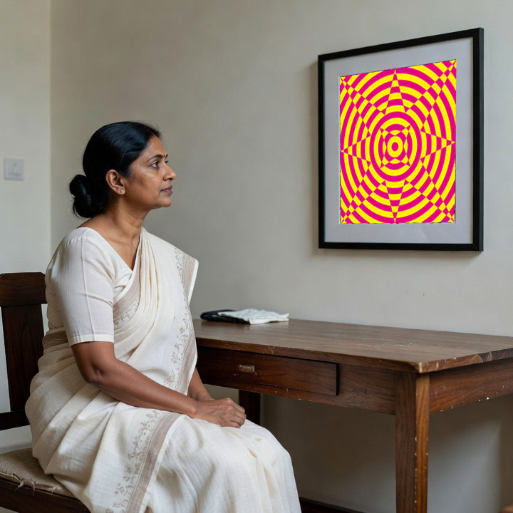Mindful Wall Art Improves Focus and Reduces Stress at Home - Ilu Art Therapy