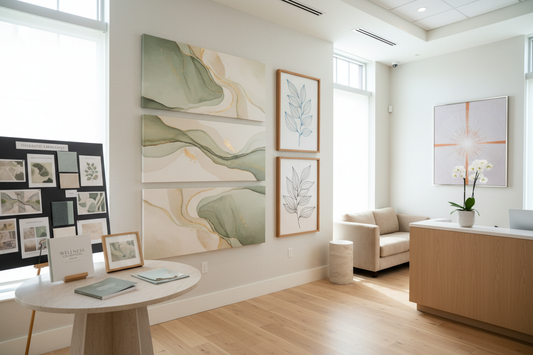 Bulk Art Buying Guide for Wellness Centers: Calming Walls at Affordable Prices