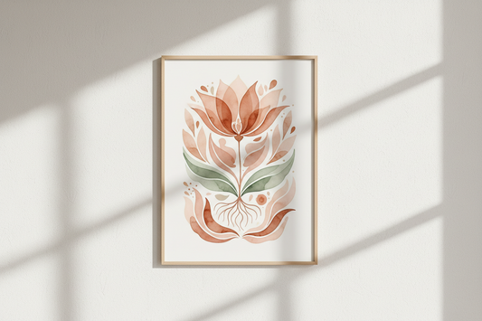 Custom Vulva Art Prints & Personalized Portraits India — Celebrate Your Feminine Self