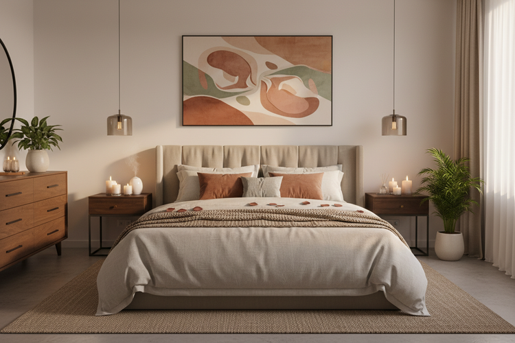 Couple's Bedroom Decor Guide: Romantic & Sensual Wall Art Ideas to Spark Intimacy Tonight - Ilu Art Therapy