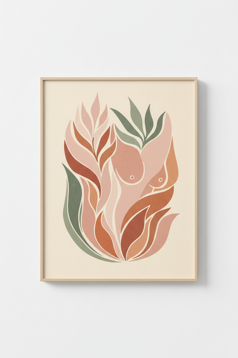 Custom Vulva Art Prints: Celebrate Your Feminine Essence in India