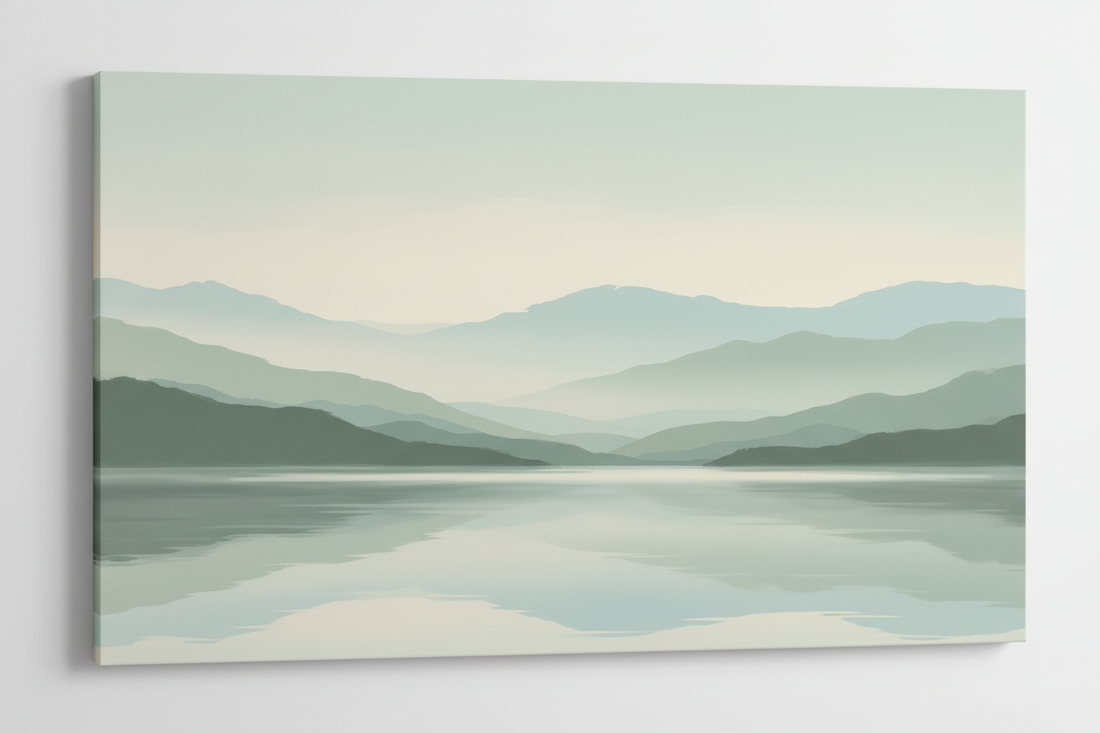 Distance Vision Art for Co-working Spaces: Enhance Wellbeing Through Design