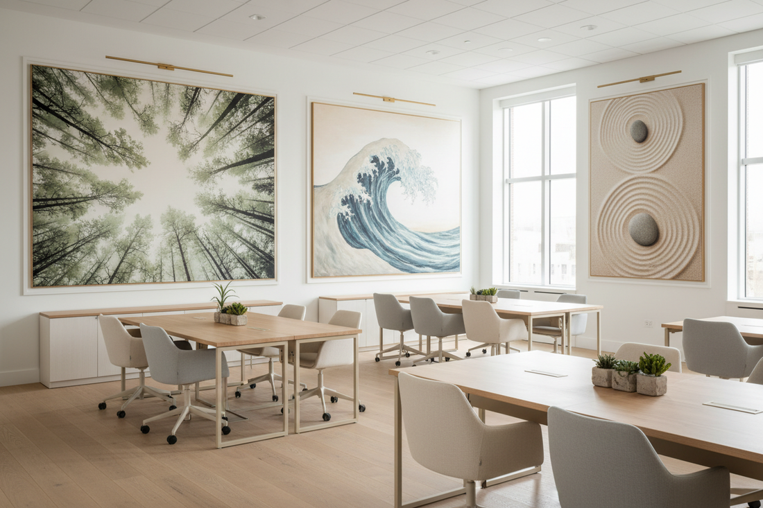 Hot-Desking, Co-Working, Calm Minds: Best Wall Art Ideas for Shared Workspaces