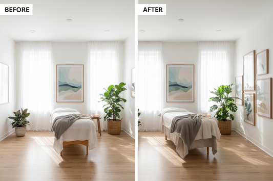 Flash Sale Strategy: How to Refresh Your Entire Studio with Therapeutic Art for Less