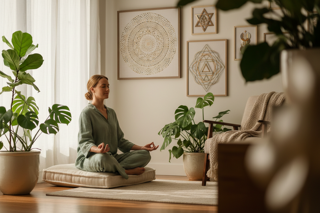How to Design a Yoga Studio That Promotes Deep Practice: Art, Colour & Space