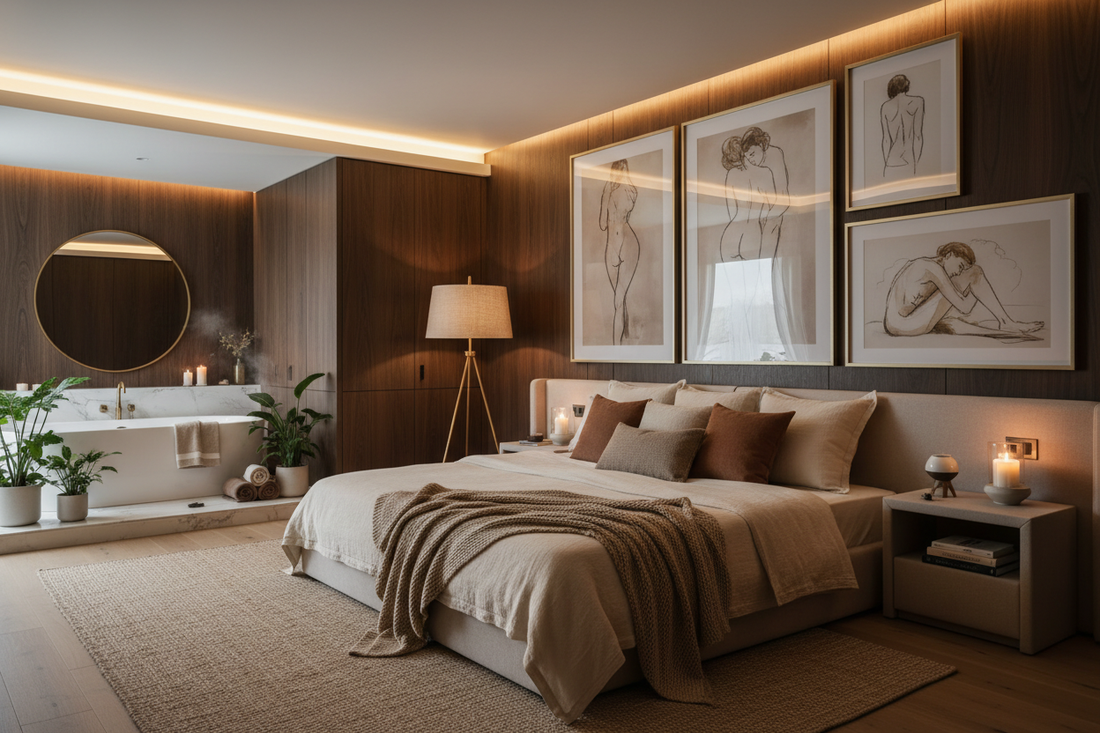 Seduction on Canvas: Erotic Prints That Transform Your Bedroom Energy