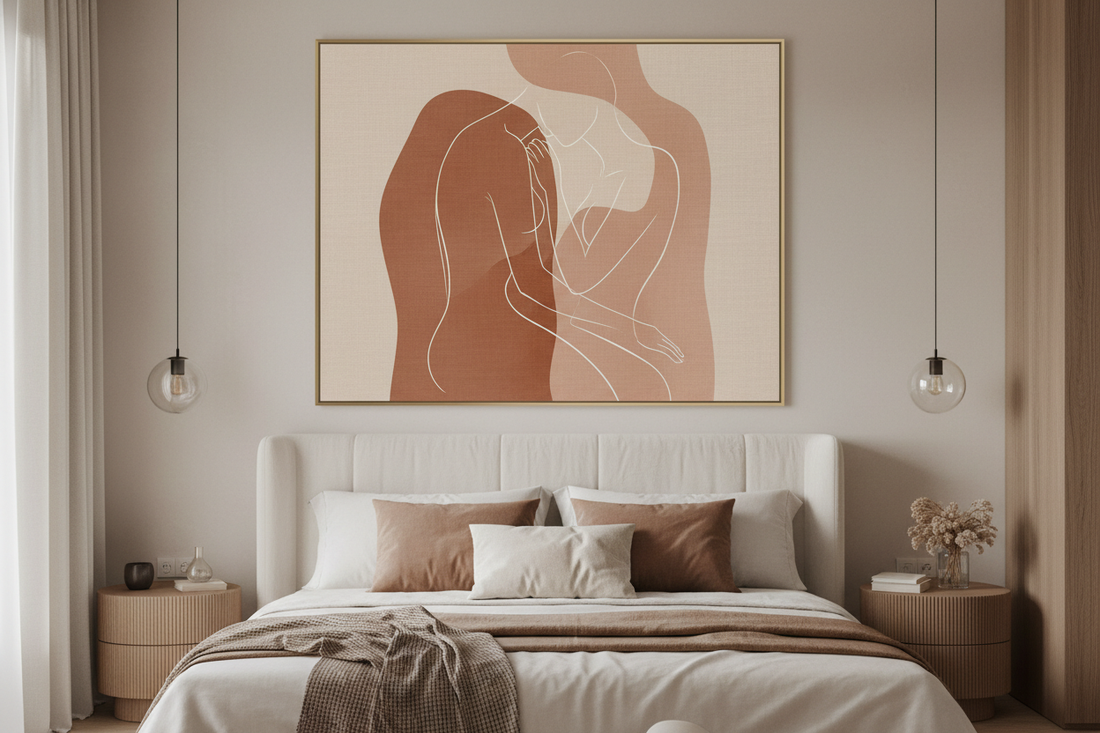 Sexy but Classy Bedroom Wall Art: Intimate Prints to Set the Mood Without Feeling Cheap