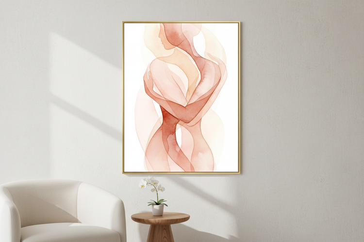 Soft, Sensual & Safe: How Erotic-Adjacent Art Prints Help You Reclaim Your Body After Hurt - Ilu Art Therapy