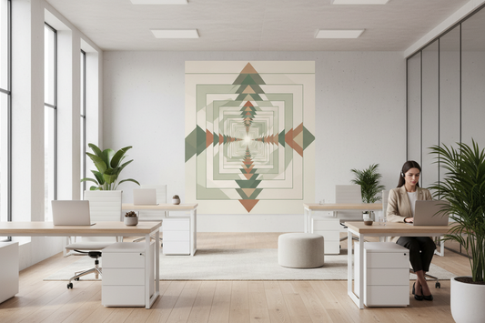 The Science Behind Perspective Art: Improve Employee Concentration with Smart Wall Decor