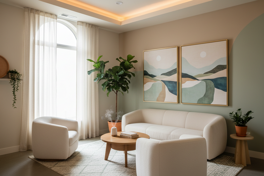 Therapy Room Wall Art Ideas for Counselors | Ilu Art Therapy