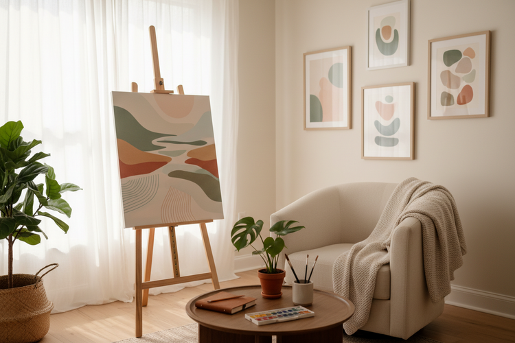 Unlock Inner Peace with Art Therapy | Therapeutic Wall Art Guide - Ilu Art Therapy