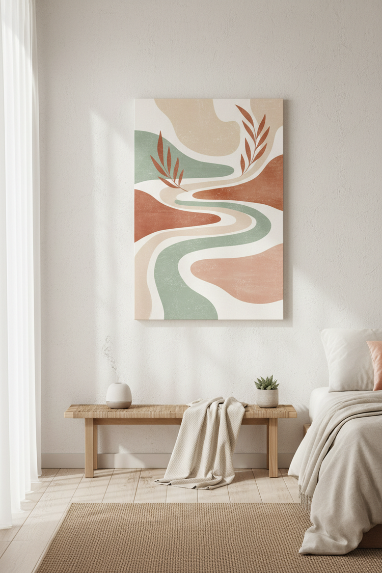 Wellness Wall Art: Simple Visuals to Support Mental Health at Home - Ilu Art Therapy