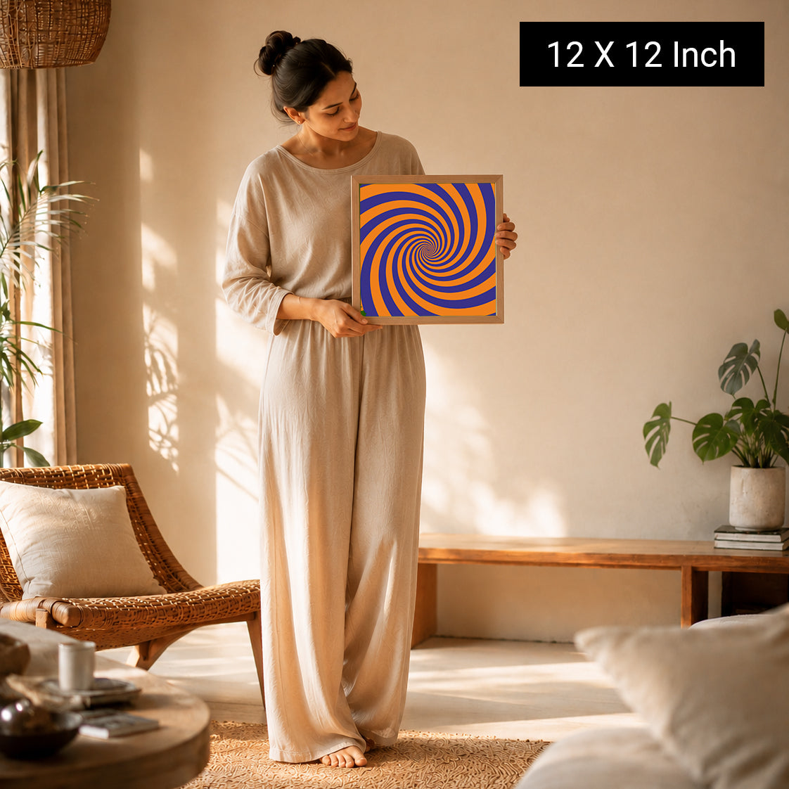 serene meditation artwork for modern apartments