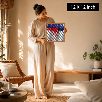 calming canvas wall art for modern cozy living room styling