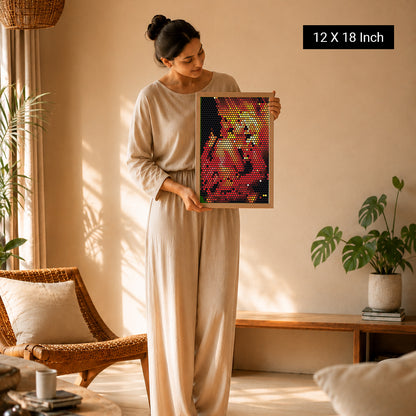 Soft neutral wall art for relaxing spaces