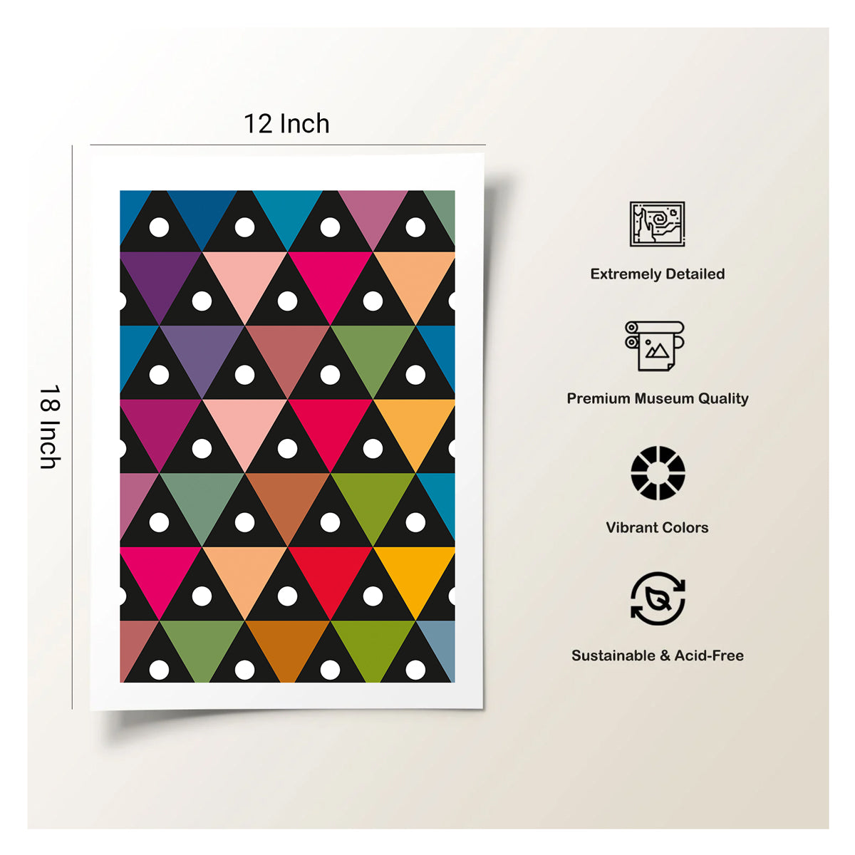 gentle abstract wall art for therapist office neutrality