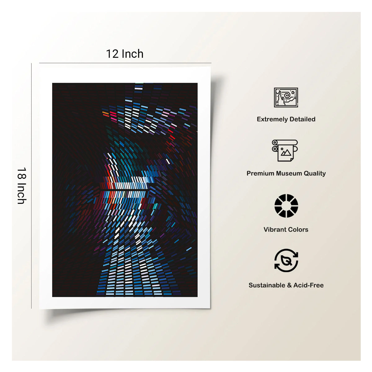 colourful psychedelic art for modern therapy spaces