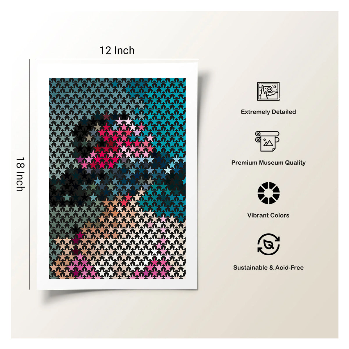 meditative wall art for yoga shala and breathwork studio