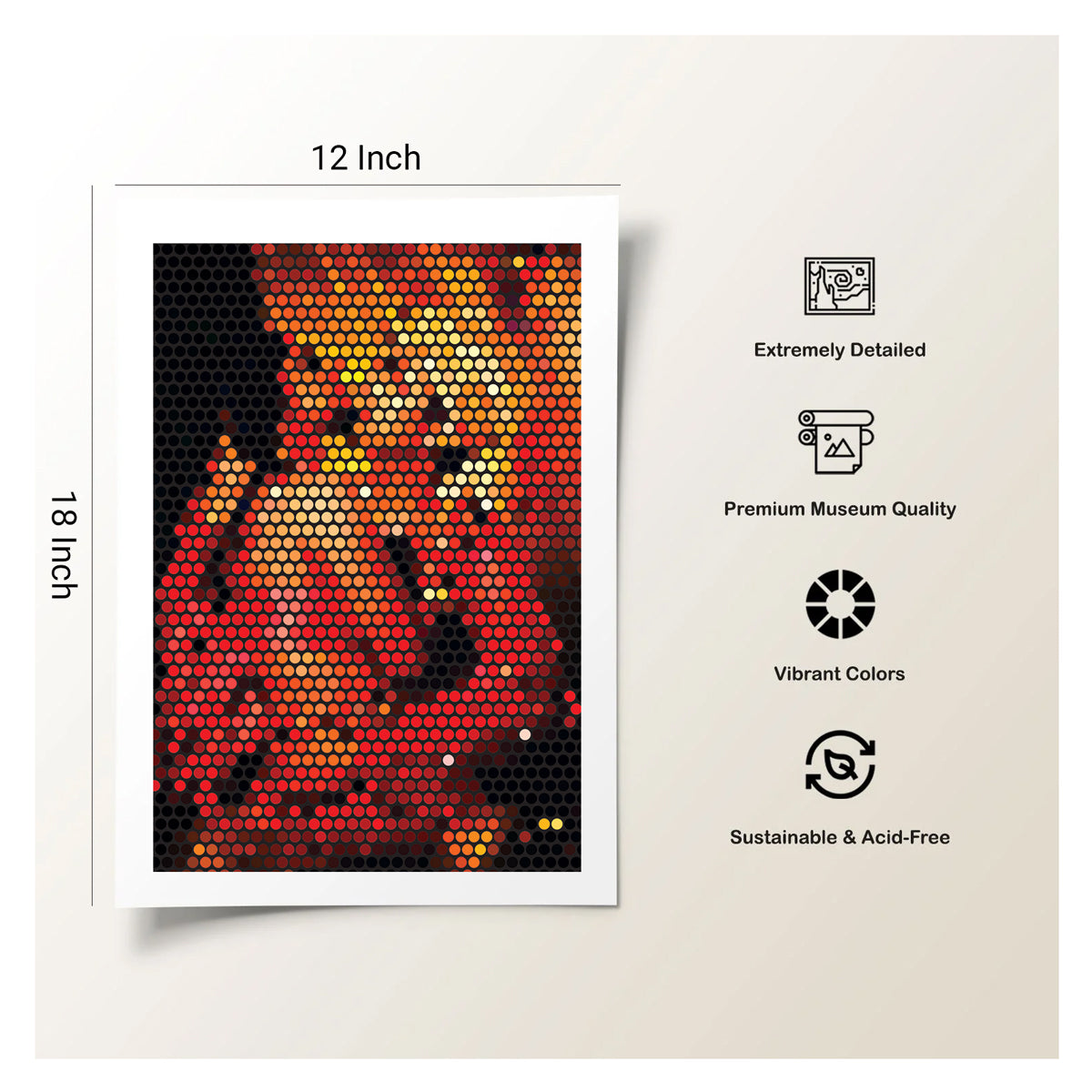 therapeutic wall art for clinic waiting room calming patients