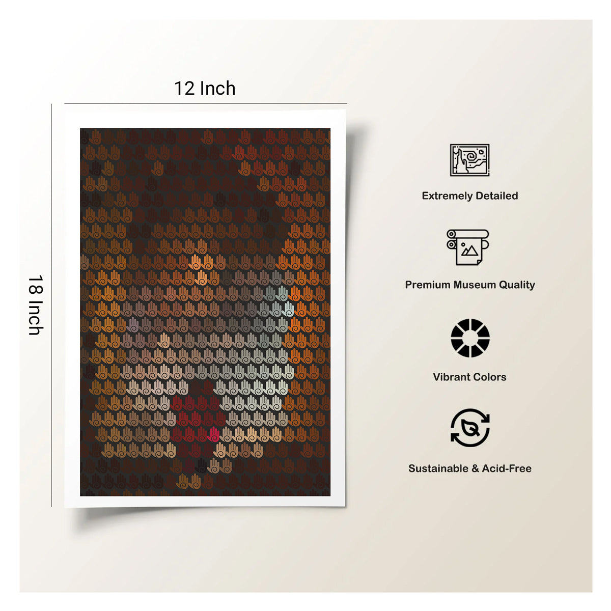 colourful art print for coaching office motivation and clarity