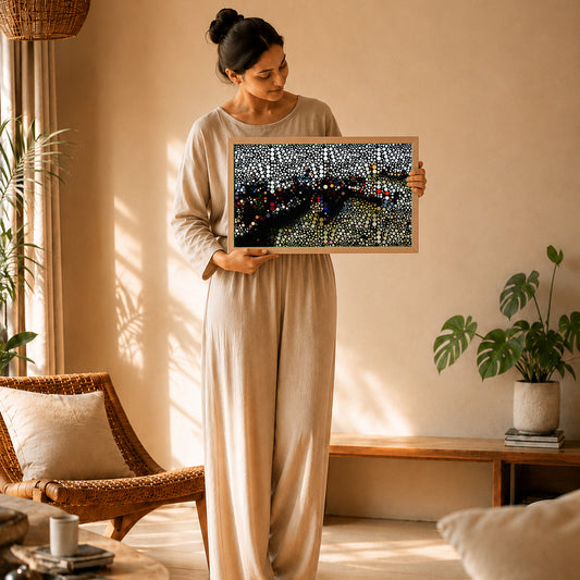 relaxing therapy inspired artwork for meditation corners and wellness rooms