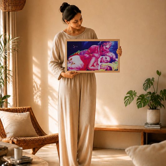spiritual wall paintings for relaxing meditation corners