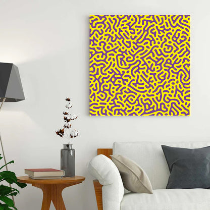 Psychedelic Mood-Lifting Wall Art Bundle – 24×24 in | Set of 4 Designs, 10 Prints Each | Gallery-Wrapped Canvas