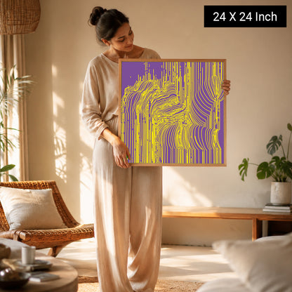 therapeutic canvas decor for peaceful luxury apartment interiors
