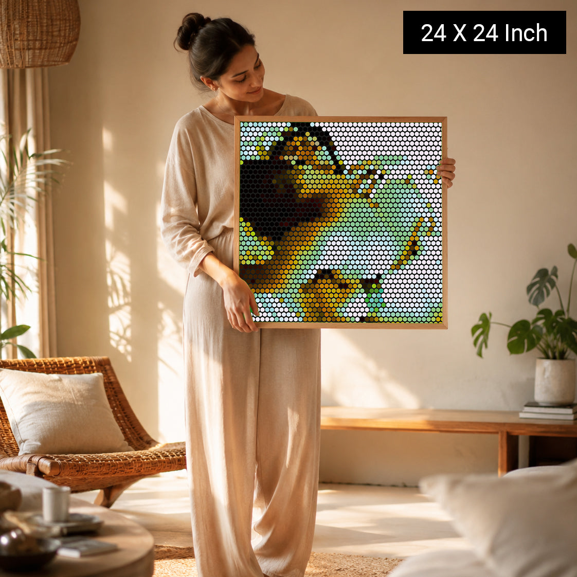 calming home wall art for cozy interiors and emotional balance lifestyle