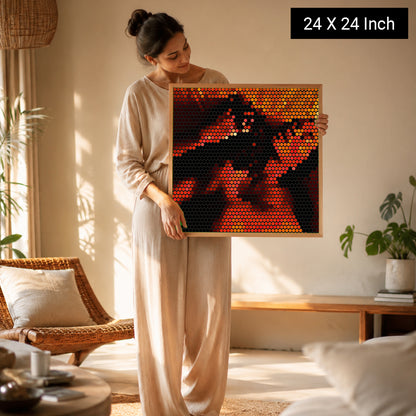 luxury meditation wall art for yoga lovers and peaceful room decoration