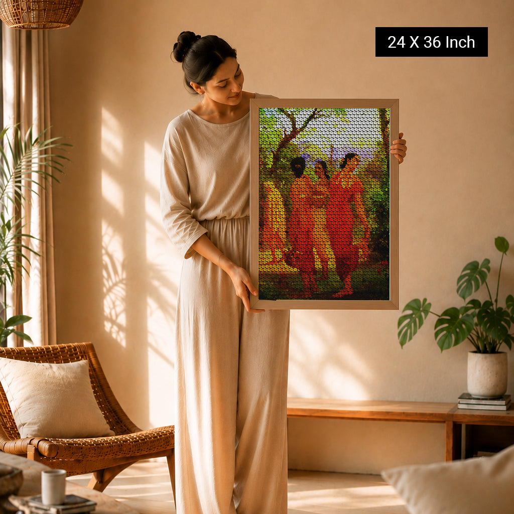luxury therapeutic canvas art for relaxing spaces