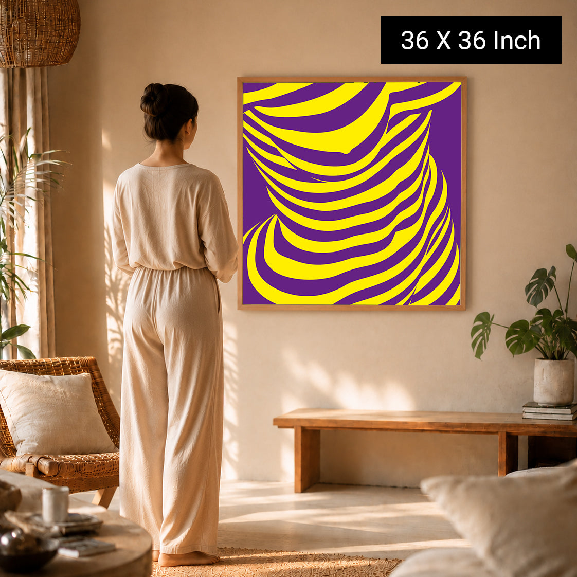 luxury therapeutic canvas artwork for emotional wellness homes