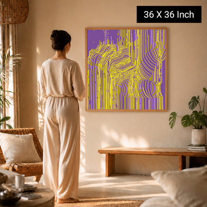 calming therapy room wall art for client comfort and grounding
