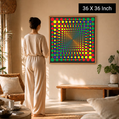 premium therapeutic art print for luxury modern home interior styling