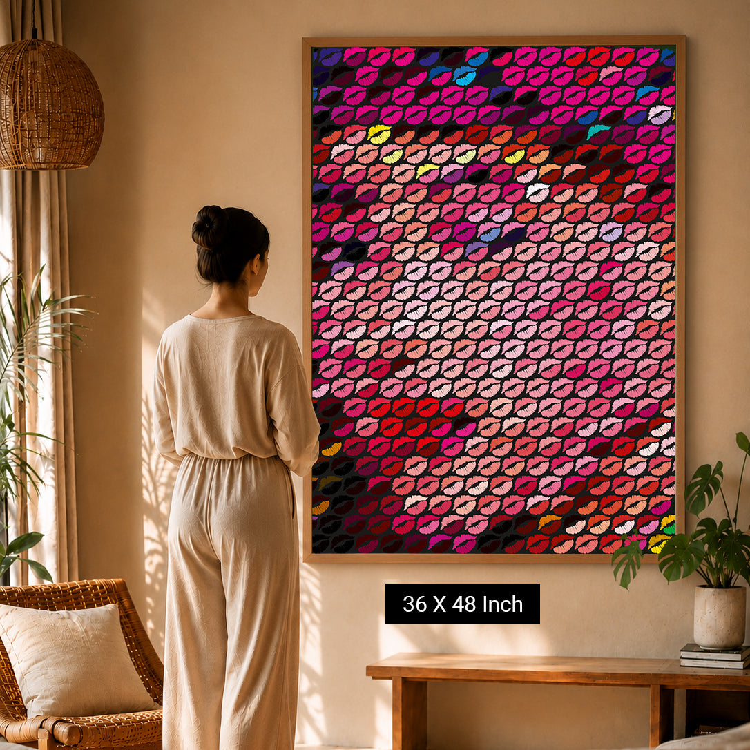 modern chakra artwork for healing room decor