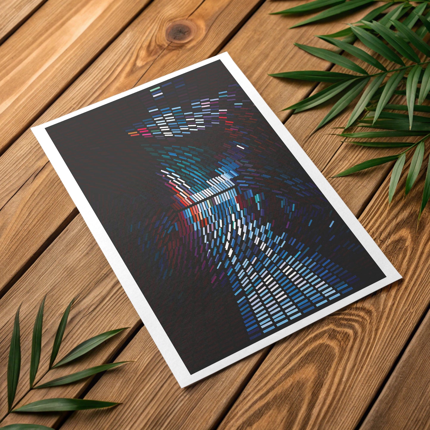 36x48 inch large focal point visual therapy print for living room