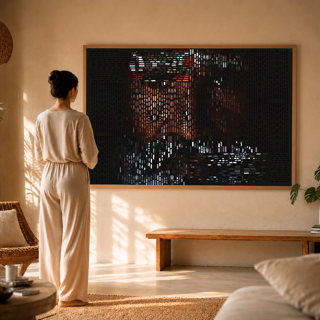 spiritual home wall art for cozy and relaxing room aesthetics