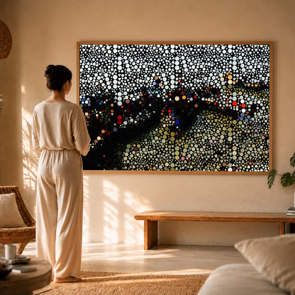 positive energy home decor canvas for calm living and mindful interiors