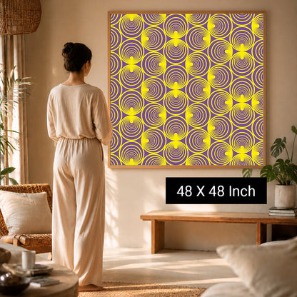 mindfulness wall painting for peaceful and cozy apartment decor